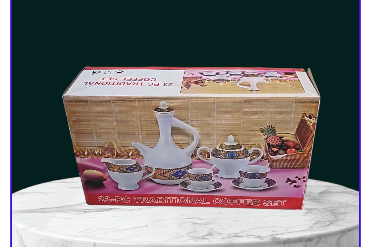 Kaffee tray set 23 pc